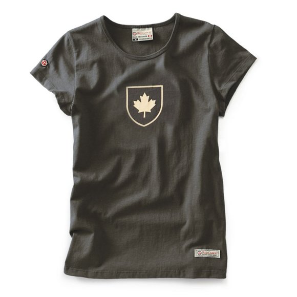 Canada Shield T-Shirt | Women's | Grey | Red Canoe - Picture 3 of 3